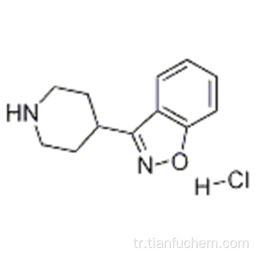 1,2-Benzisoksazol, 3- (4-piperidinil) -, monohidroklorür CAS 84163-22-4